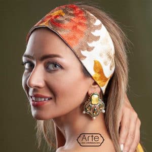گوشواره جواهردوزی شب پره